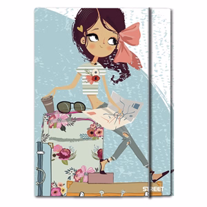 Gumis mappa STREET A/4 600 g Kids