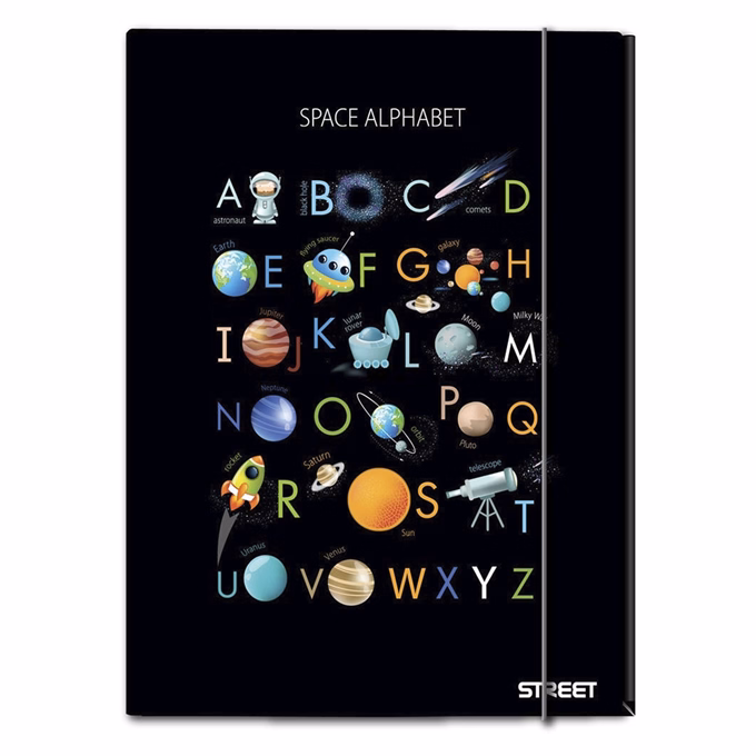 Gumis mappa STREET A/4 600 g Kids