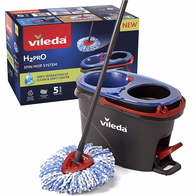 Gyorsfelmosó szett VILEDA H2PrO pedálos