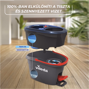 Gyorsfelmosó szett VILEDA H2PrO pedálos