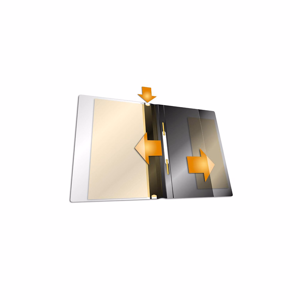 Gyorsfűző DURABLE Duraplus A/4 széles panorámás fehér