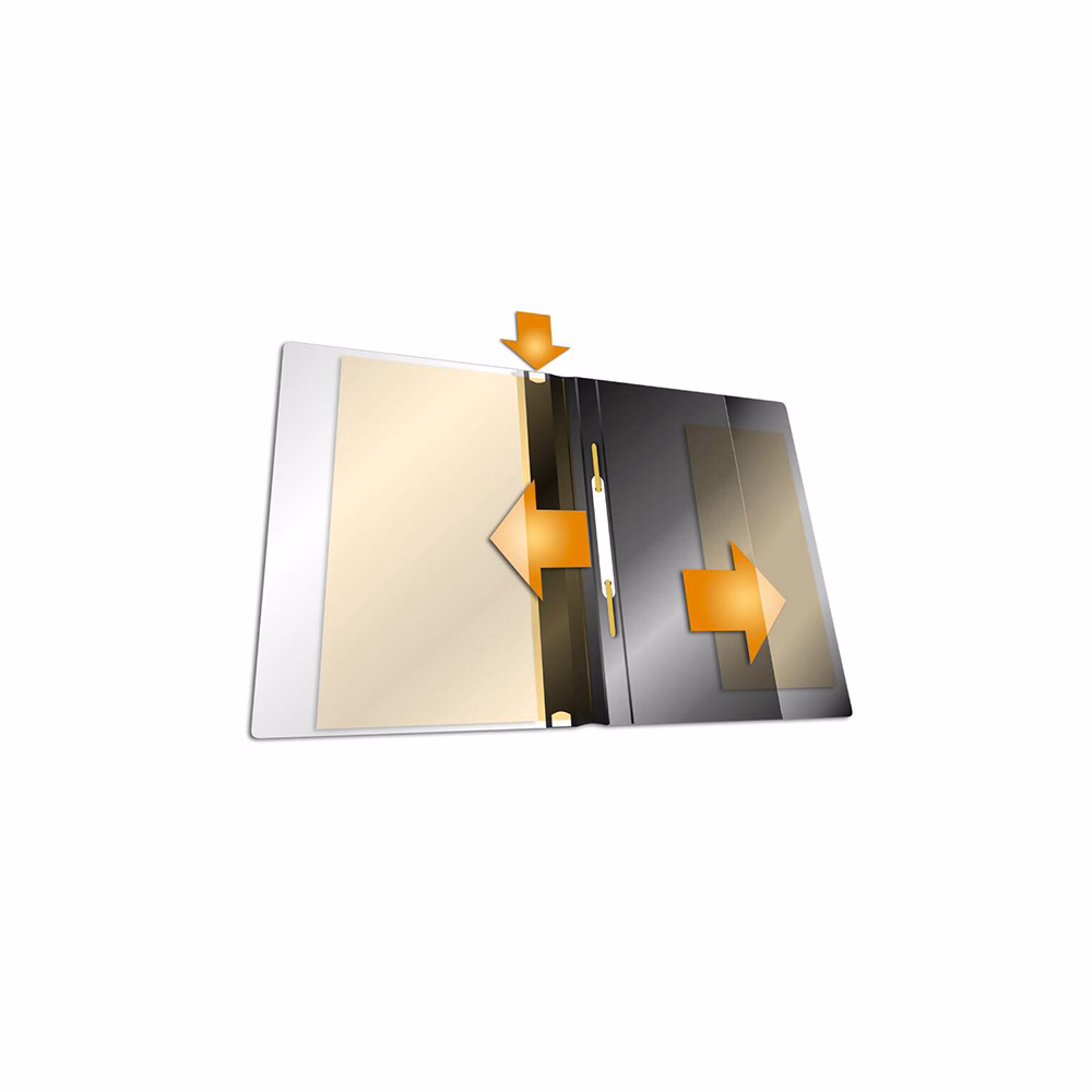 Gyorsfűző DURABLE Duraplus A/4 széles panorámás kék