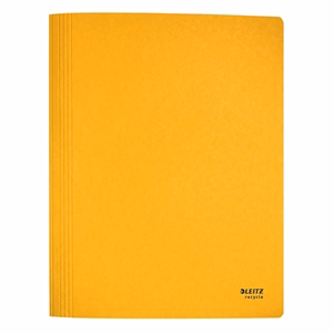 Gyorsfűző LEITZ Recycle  A/4  karton sárga
