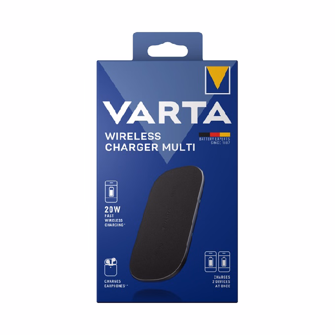 Gyorstöltő vezeték nélküli VARTA Wireless Charger Multi