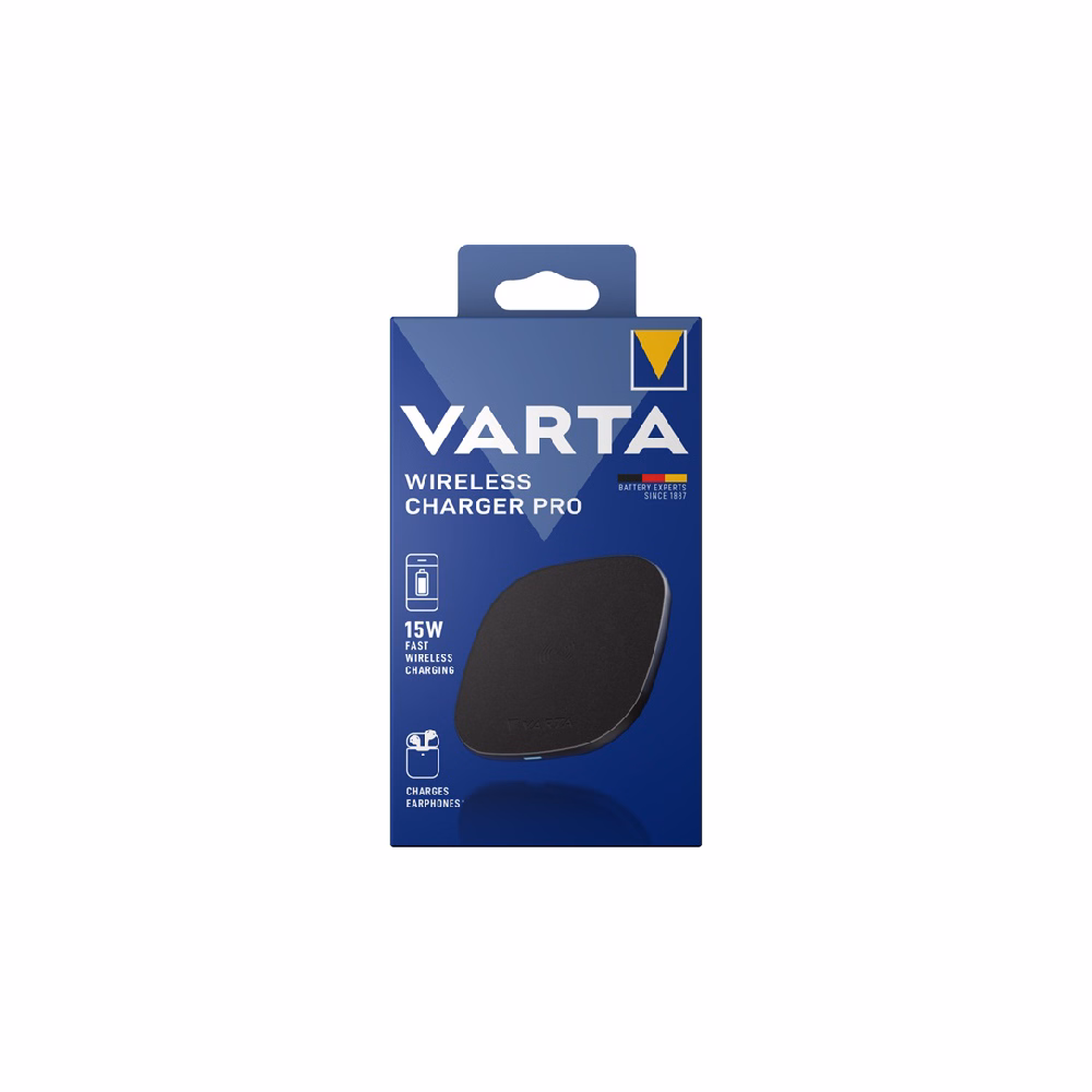Gyorstöltő vezeték nélküli VARTA Wireless Charger Pro