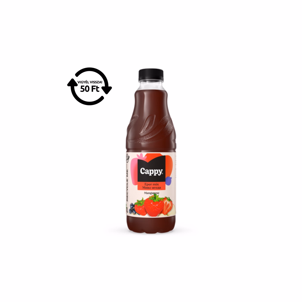 Gyümölcslé CAPPY Eper mix 35%-os 1L DRS