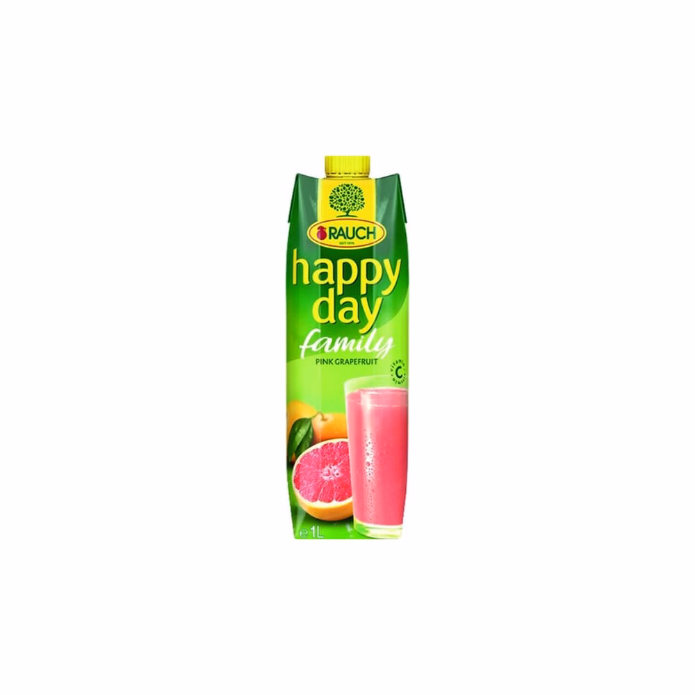 Gyümölcslé  HAPPY DAY Family pink day grapefruit 1L