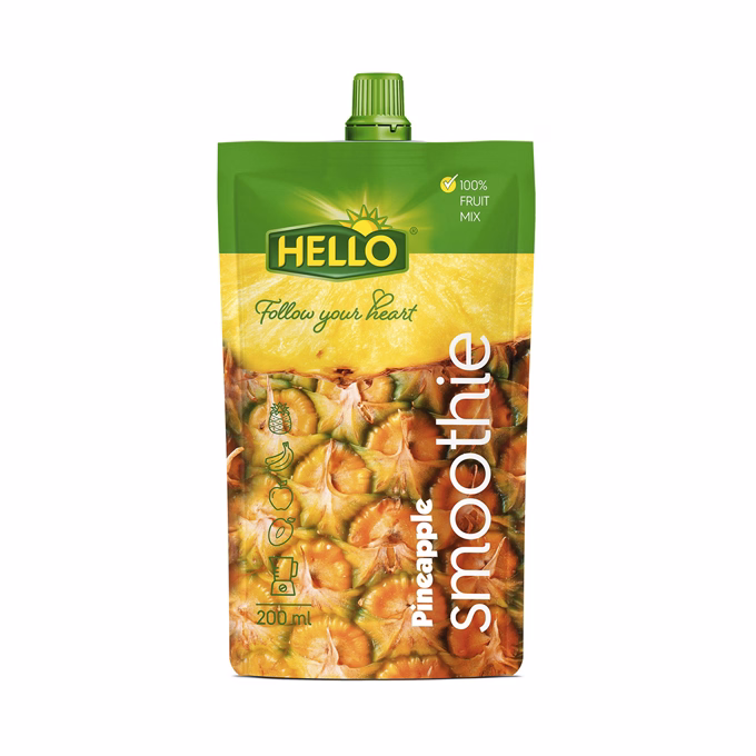 Gyümölcslé HELLO Smoothie ananász 200 ml