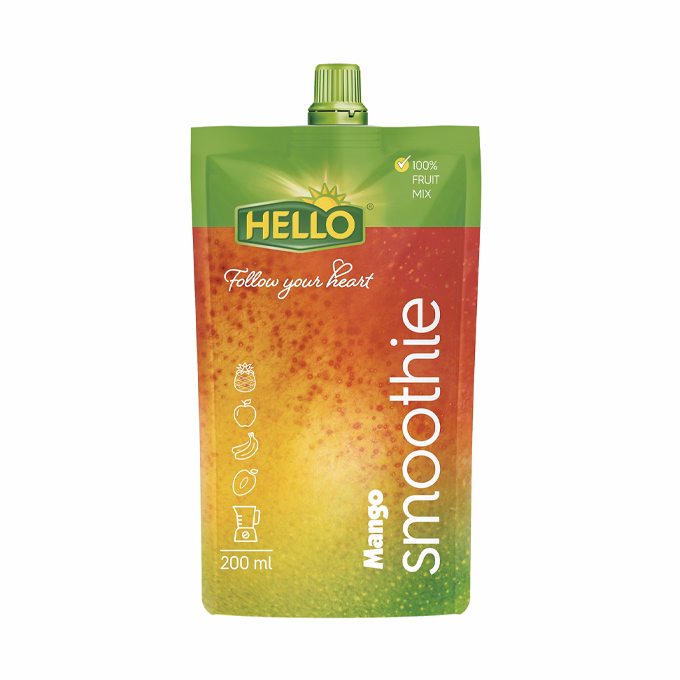 Gyümölcslé HELLO Smoothie mangó 200 ml