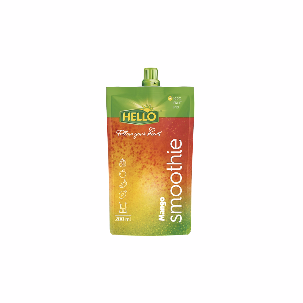 Gyümölcslé HELLO Smoothie mangó 200 ml