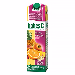 Gyümölcslé HOHES C Classic multivitamin 100%-os 1L