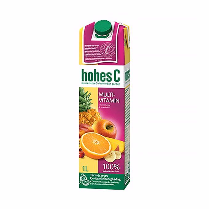 Gyümölcslé HOHES C Classic multivitamin 100%-os 1L