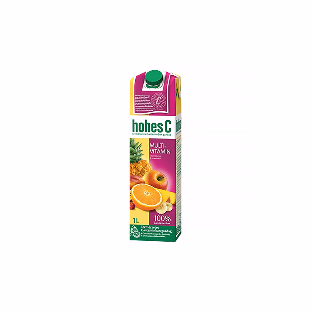 Gyümölcslé HOHES C Classic multivitamin 100%-os 1L