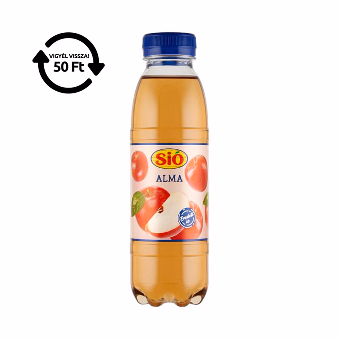 Gyümölcslé SIÓ Alma 12% 0,4L DRS