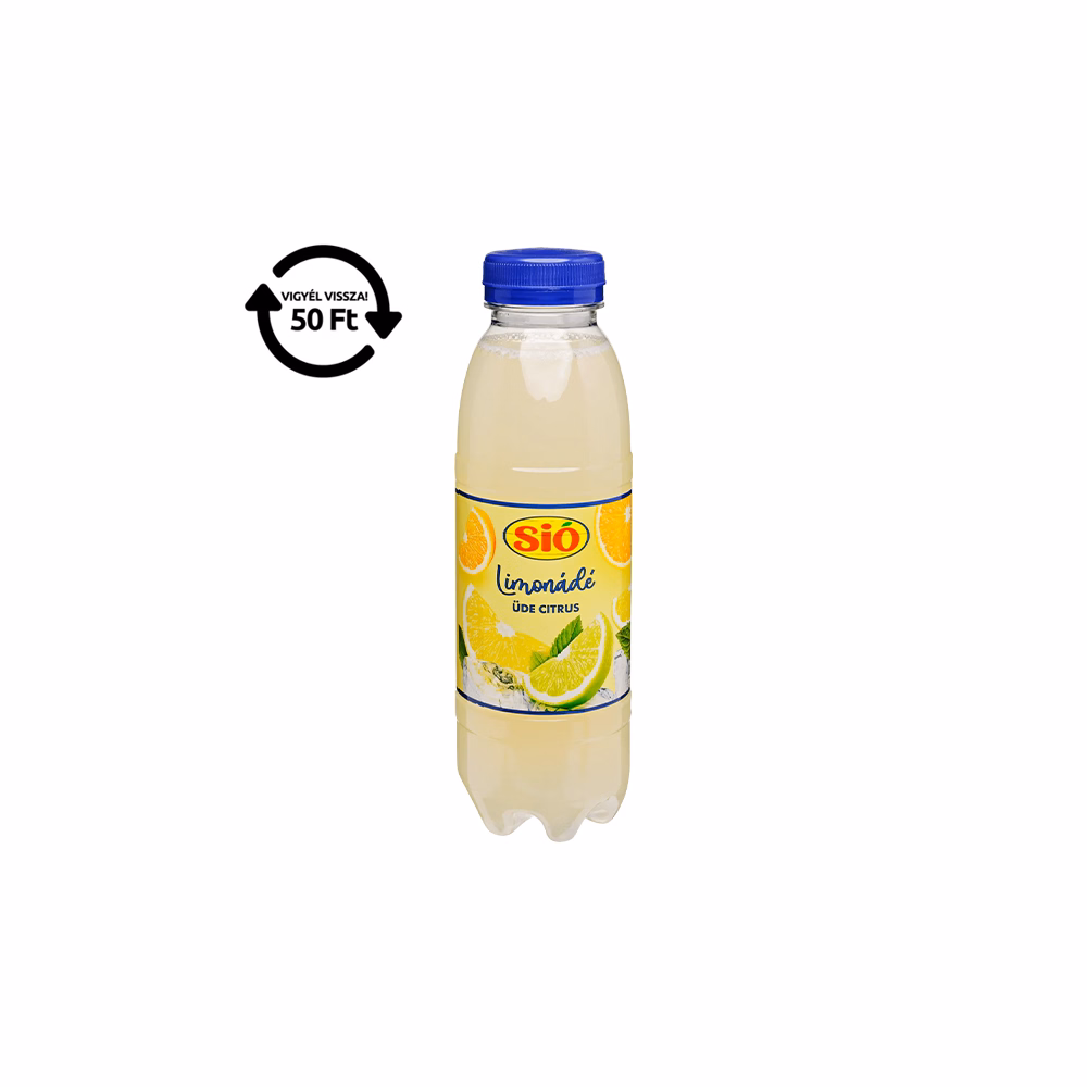 Gyümölcslé SIÓ Limonádé ÜdeCitrus 0,4L DRS