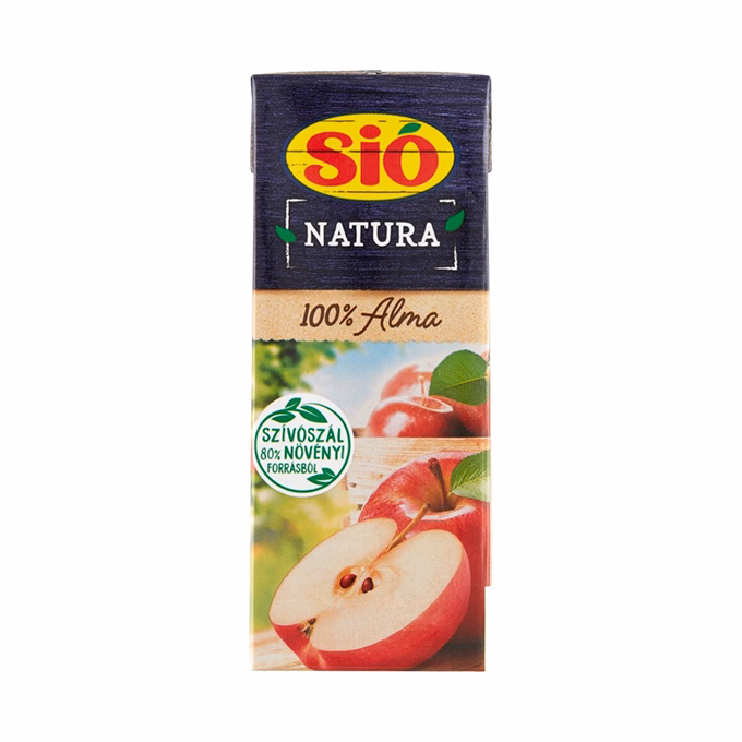 Gyümölcslé SIÓ Natura alma 100% 0,2L