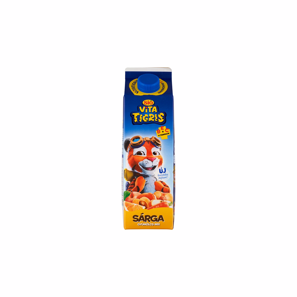 Gyümölcslé SIÓ Vitatigris Sárga gyümölcs mix 20% 1L