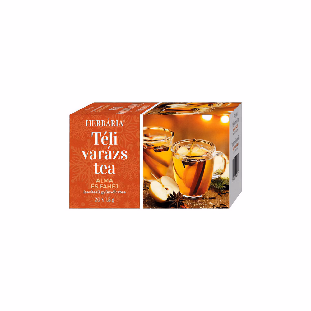 Gyümölcstea HERBÁRIA Téli Varázs Alma-Fahéj 20 filter/doboz
