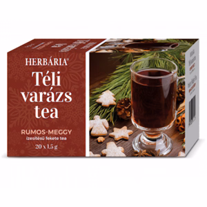 Gyümölcstea HERBÁRIA Téli Varázs Rumos meggy 20 filter/doboz