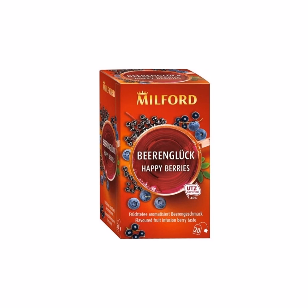 Gyümölcstea MILFORD bogyósgyümölcs 20 filter/doboz