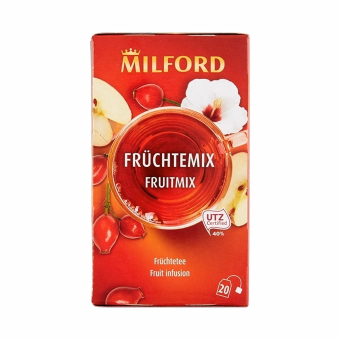Gyümölcstea MILFORD vegyes gyümölcs 20 filter/doboz