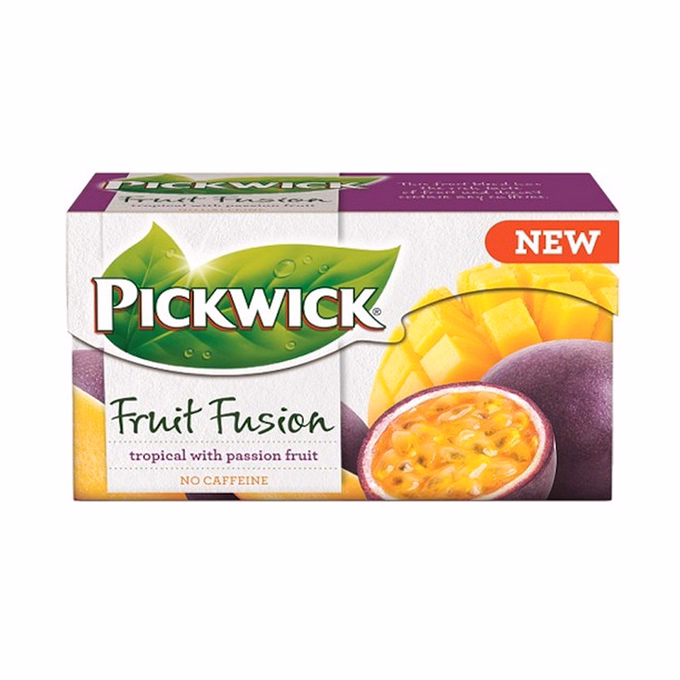 Gyümölcstea PICKWICK Fruit Fusion Tropical mango-maracuja 20 filter/doboz
