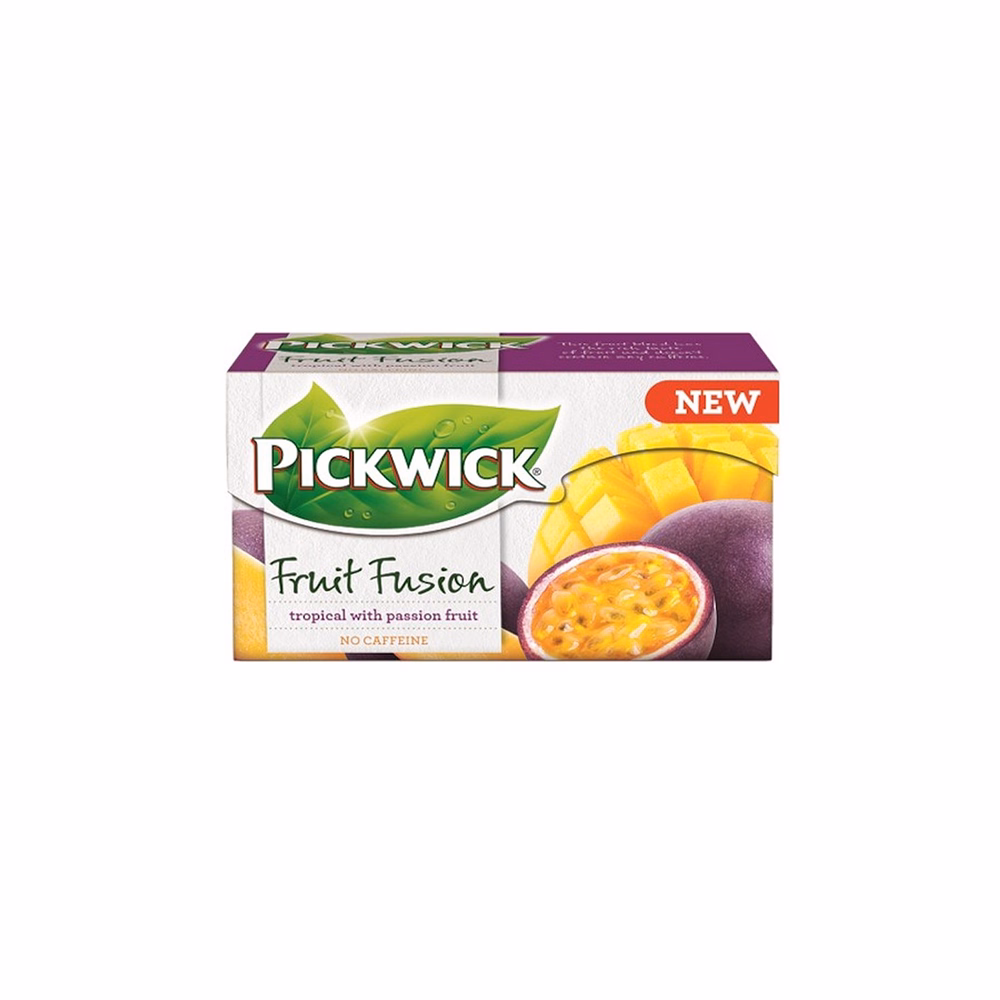 Gyümölcstea PICKWICK Fruit Fusion Tropical mango-maracuja 20 filter/doboz