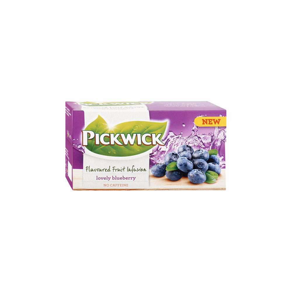 Gyümölcstea PICKWICK Fruit Fusion fekete áfonya 20 filter/doboz