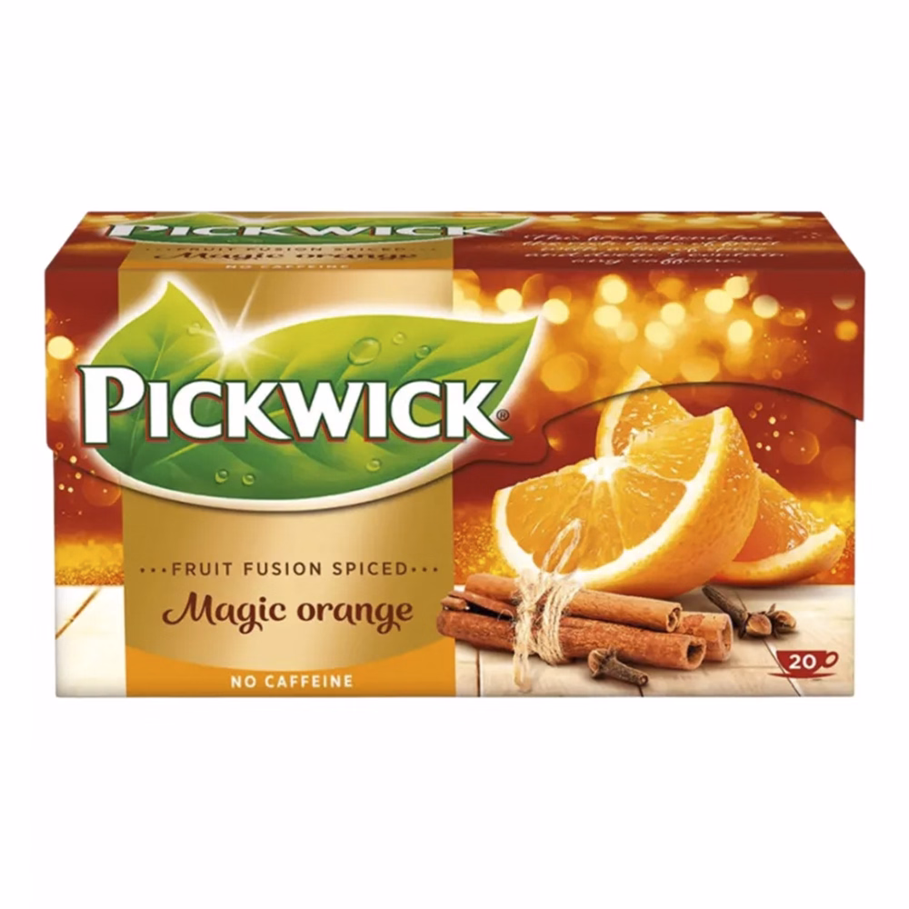 Gyümölcstea PICKWICK Fruit Fusion magic orange 20 filter/doboz