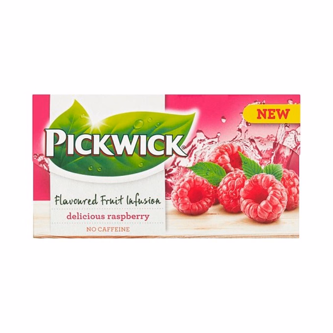 Gyümölcstea PICKWICK Fruit Fusion málna 20 filter/doboz