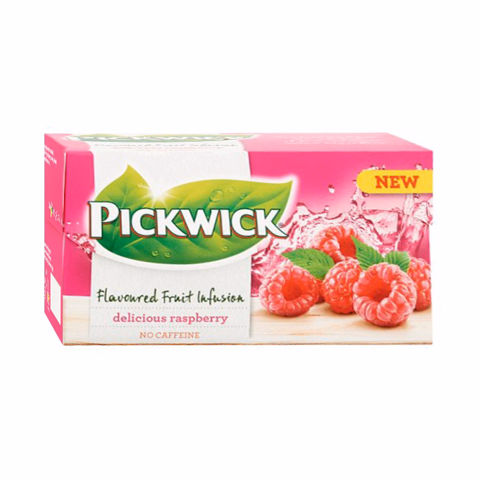 Gyümölcstea PICKWICK Fruit Fusion málna 20 filter/doboz