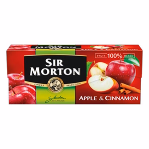 Gyümölcstea SIR MORTON alma-fahéj 20 filter/doboz