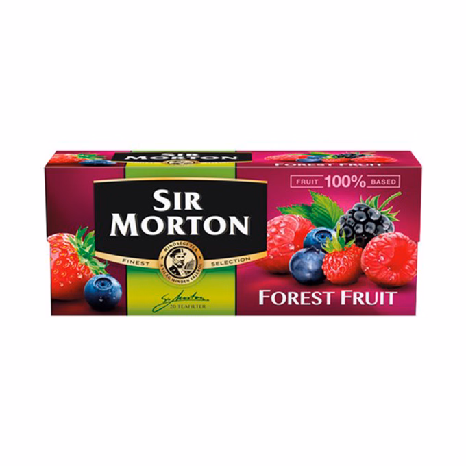 Gyümölcstea SIR MORTON erdeigyümölcs 20 filter/doboz