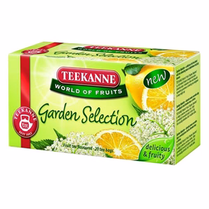 Gyümölcstea TEEKANNE Garden Selection bodza-citrom 20x2,5 g