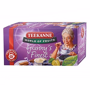 Gyümölcstea TEEKANNE Granny Finnest szilvás-fahéjas