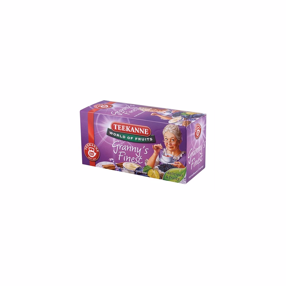 Gyümölcstea TEEKANNE Granny Finnest szilvás-fahéjas