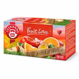 Gyümölcstea TEEKANNE World of Fruit Fruit Love maracuja-narancs 12 filter/doboz