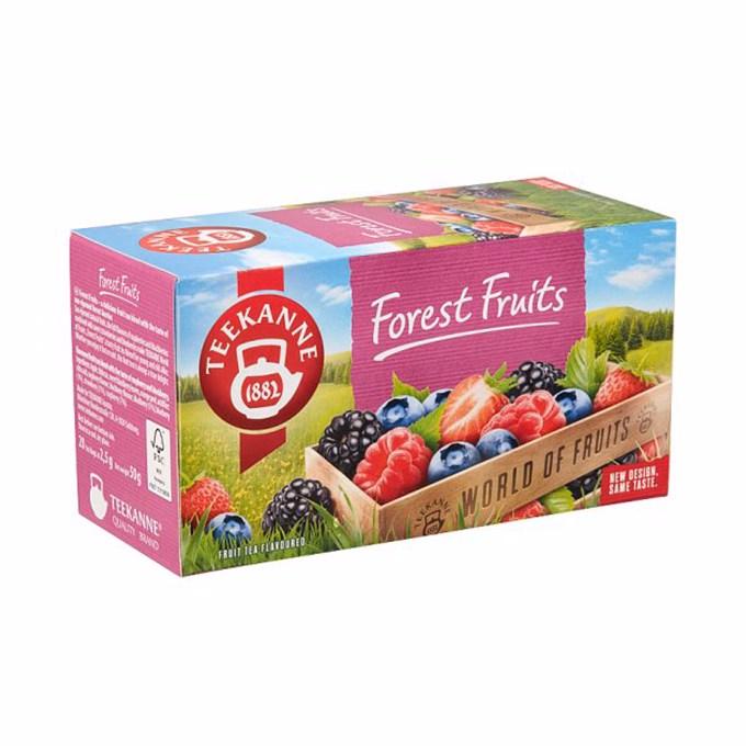 Gyümölcstea TEEKANNE World of Fruits erdei gyümölcs 20 filter/doboz