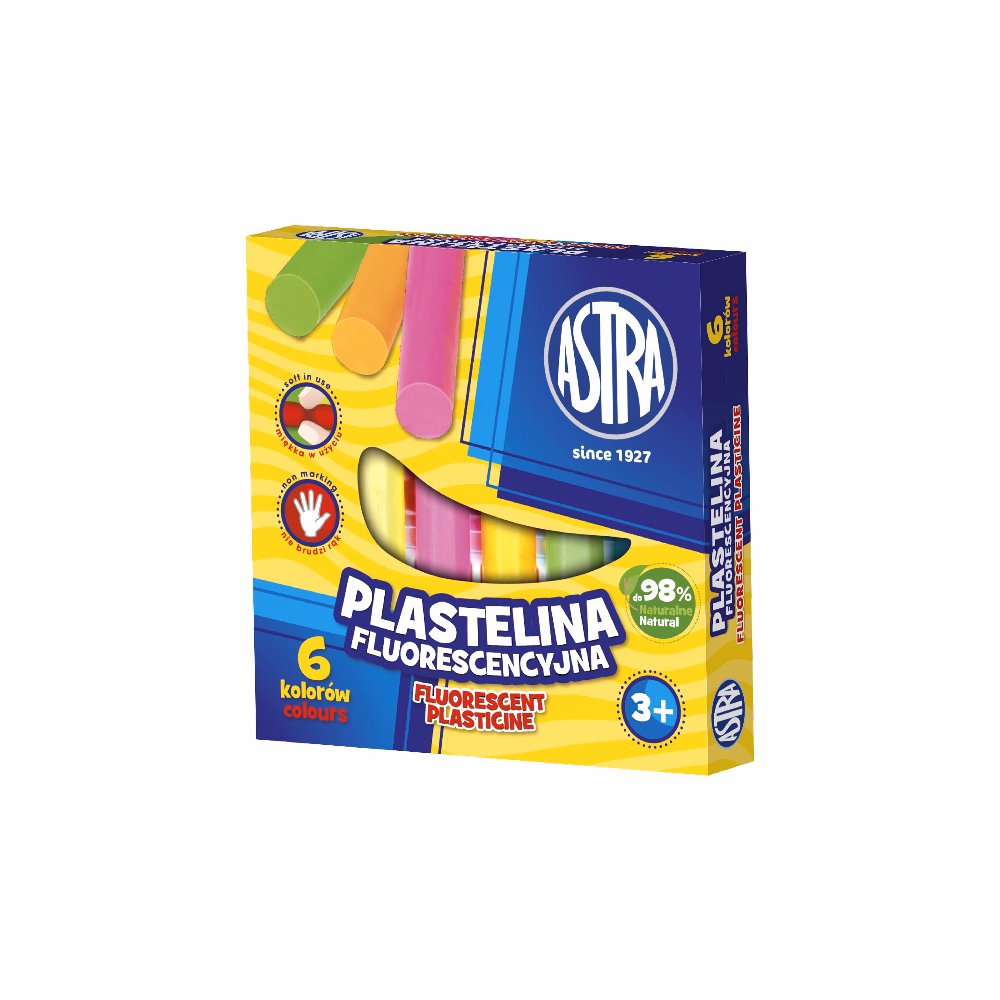 Gyurma ASTRA színes 12 színű