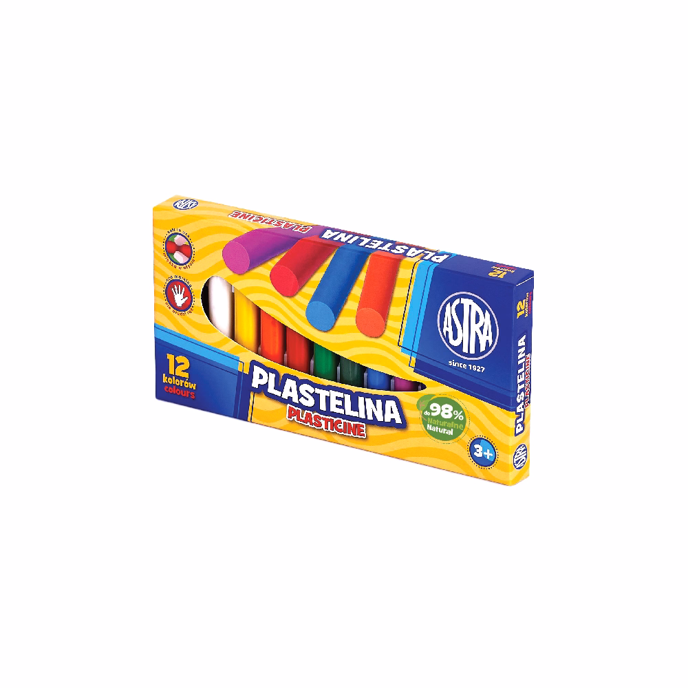 Gyurma ASTRA színes 12 színű