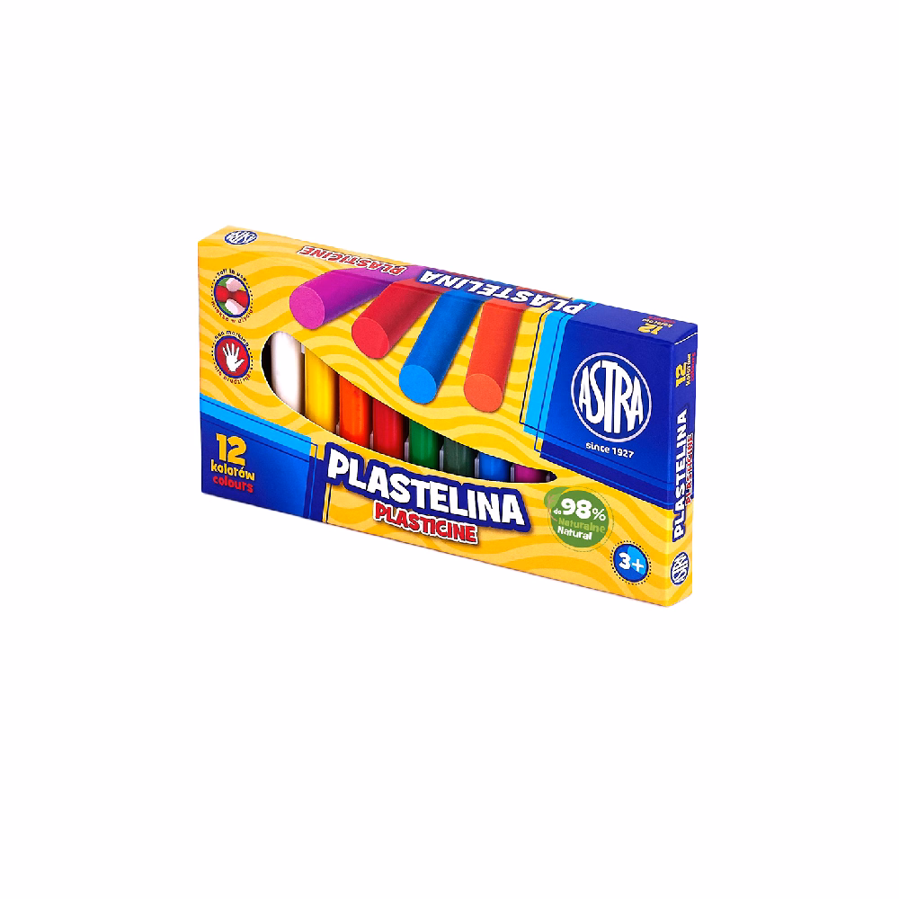 Gyurma ASTRA színes 12 színű