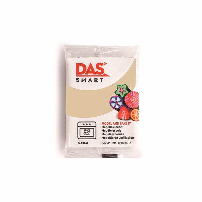 Gyurma DAS Smart süthető és modellező gyurma 57 gramm bézs