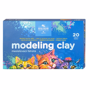 Gyurma KOH-I-NOOR Cats színes 400 g 20 színű