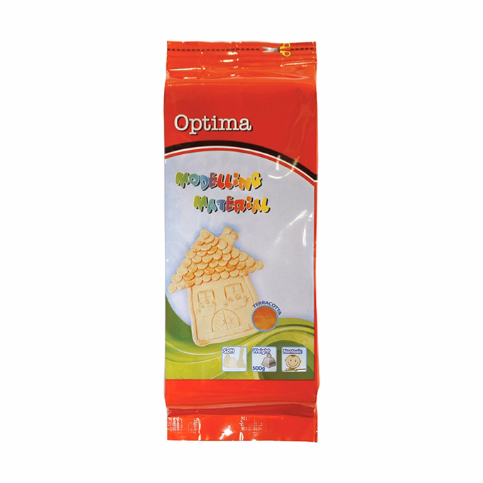 Gyurma OPTIMA modellező gyurma barna 500 g