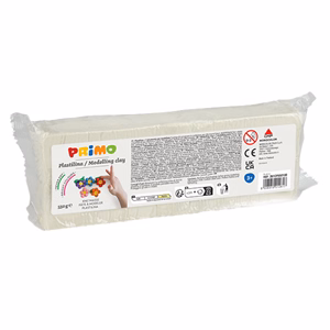 Gyurma PRIMO modellező gyurma 550 g fehér