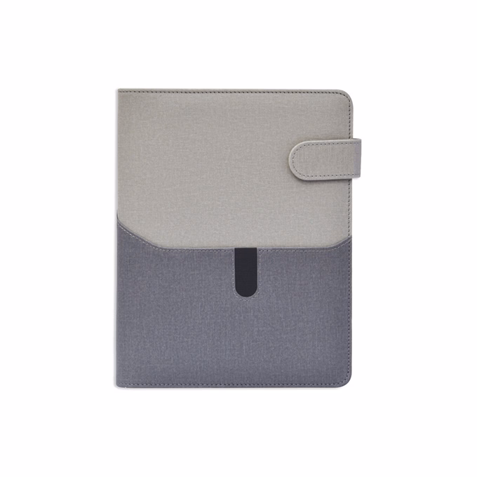 Gyűrűs kalendárium SATURNUS L229 sárga lapos szürke-szürke műbőr 2026.