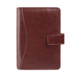 Gyűrűs kalendárium SATURNUS L231 sárga lapos bordó műbőr 2026.