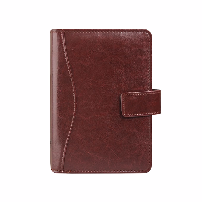 Gyűrűs kalendárium SATURNUS L231 sárga lapos bordó műbőr 2026.