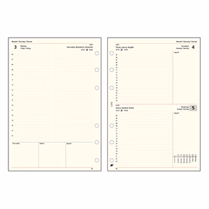 Gyűrűs kalendárium betét SATURNUS L312 napi sárga lapos 2026. Gyűrűs kalendárium betét SATURNUS L312 napi sárga lapos 2026.
