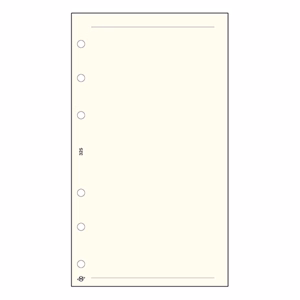 Gyűrűs kalendárium betét SATURNUS M325 sima jegyzetlap sárga lapos